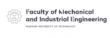 Picture presents the logotype of the Faculty of Mechanical and Industrial Engineering, Warsaw University of Technology